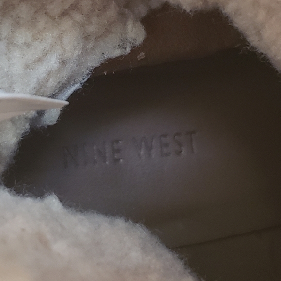 Nine West Sherpa Lined Cruzal1 Suede Boot 7M - Picture 7 of 9